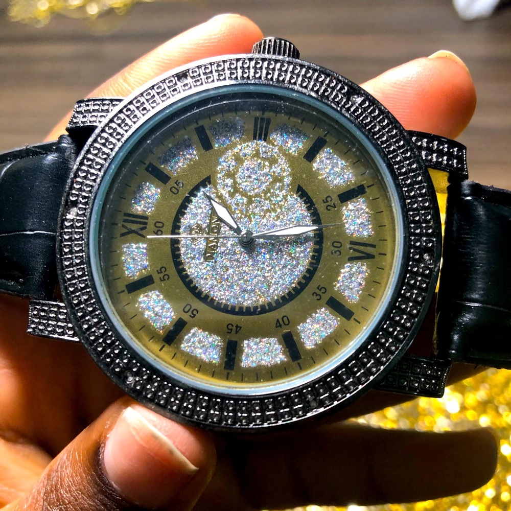Real diamond watch for men, Gift for men, Father’s Day sale, natural diamond HOT